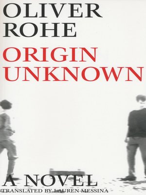 cover image of Origin Unknown